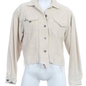 POL Cream Utility Corduroy Jacket